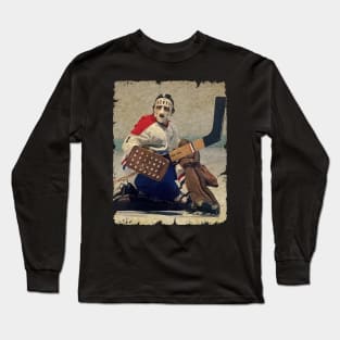 Rogie Vachon - Montreal Canadiens, 1966 Long Sleeve T-Shirt